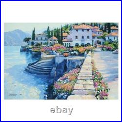 Howard Behrens Stairway To Carlotta Limited Edition Canvas #'d Signed Art, COA