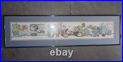 Humorous Scene Engineering Office Design for Safety Signed LE Robert Marble COA