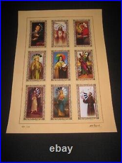 IMBUE The Patience of a Saint Limited Edition Art Print Signed Numbered 500 COA