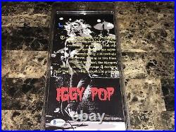 Iggy Pop Signed Limited Edition NECA Action Figure Punk Rock + BAS COA + Photo