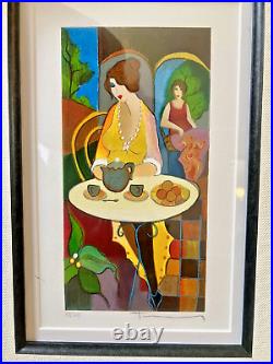 Itzchak Tarkay limited edition serigraph on wove paper, hand signed COA $850