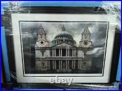 JJ ADAMS'ST. PAULS CATHEDRAL' RARE LIMITED EDITION PRINT FRAMED with COA