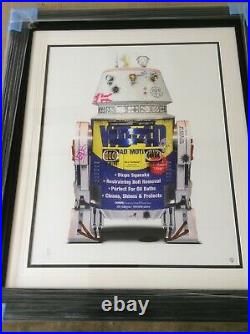 JJ ADAMS'WD-4D' STAR WARS RARE LIMITED EDITION FRAMED PRINT With COA