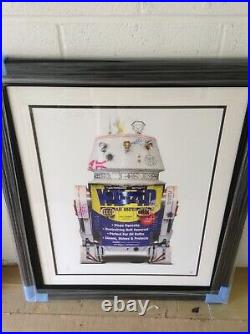 JJ ADAMS'WD-4D' STAR WARS RARE LIMITED EDITION FRAMED PRINT With COA