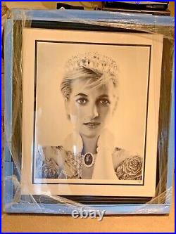 JJ Adams Princess Diana Ltd Edition with COA & personally signed by JJ on back