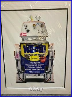 JJ Adams''WD40', mounted, signed, limited edition print, 105/195, with COA