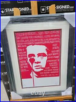 James Dean By Pure Evil, Limited Edition Art Signed By Artist and Framed COA