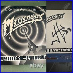 James Hetfield Metallica Signed Messengers book In Hand Premiere COA Bookplate