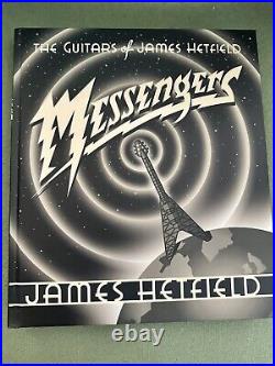 James Hetfield Metallica Signed Messengers book In Hand Premiere COA Bookplate