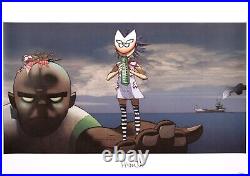 Jamie Hewlett Gorillaz'Broken' 2010 Signed, with COA Limited Edition Print