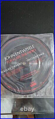 John Entwistle THE WHO Limited Edition Signed Record UACC RD COA (WEA K79249P)