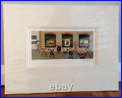 John Wilson Window Shopping 1 And 2, Matching Set, Signed Limited Edition, COA's