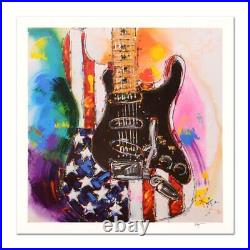 Kat American Stratocaster Hand Signed Limited Edition Lithograph COA