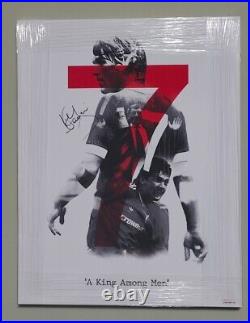 Kenny Dalglish A King Among Men Signed Limited Edition (25) Canvas with COA