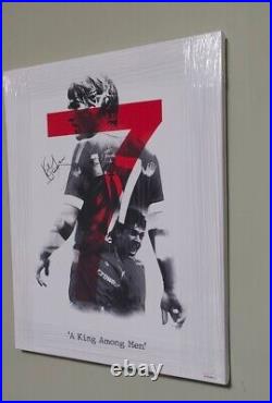 Kenny Dalglish A King Among Men Signed Limited Edition (25) Canvas with COA