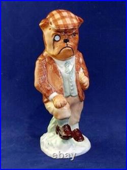 Kevin Francis Limited Edition Squire Bulldog Ceramic Character Jug With Coa