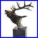 Kitty-Cantrell-Legends-Bronze-Sculpture-Songs-Of-Autumn-Elk-Wildlife-Signed-COA-01-bv