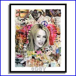Kylie-Minogue A Dream, Print Limited Edition on canvas, Signed, COA