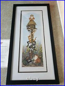 LINDA JANE SMITH Birds Eye View Signed Framed Numbered Limited Edition with COA