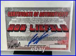 Last Blood #1 Signed By Rob Liefeld Limited Bloody Red Edition with COA RARE