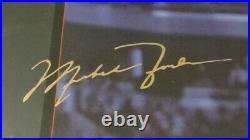 Last Dance Autographed Michael Jordan Framed Limited Edition COA #1097/4523 Mint