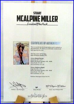 Leader of the Pack limited edition 40 Stuart McAlpine Miller portfolio copy COAs