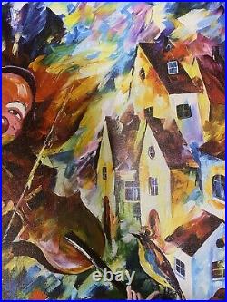 Leonid Afremov For Fun Limited Edition Giclee on Canvas Signed Numbered COA