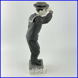Limited Edition Algora Signed Buster Keaton Porcelain Figure With COA 32cm