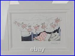 Limited Edition Print by Helen Craig Angelina Ballerina with COA Signed 2009