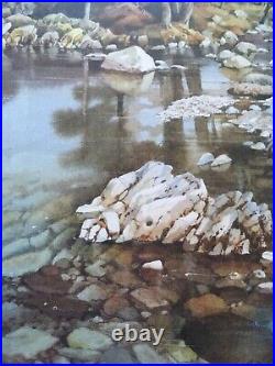 Limited Edition Print by Judy Boyles The River At Chapel Stile Hand Signed COA