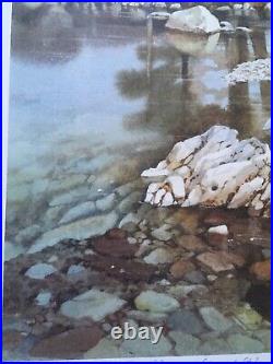 Limited Edition Print by Judy Boyles The River At Chapel Stile Hand Signed COA