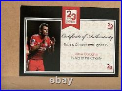 Limited Edition Signed Xabi Alonso Liverpool FC Collage Print Of Only 100 WithCOA