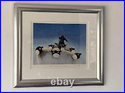 MacKenzie Thorpe'Blue Sky Over Winter' Signed & Framed Limited Edition with COA