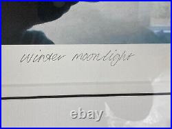 MacKenzie Thorpe'Winter Moonlight' Signed & Framed Print with COA
