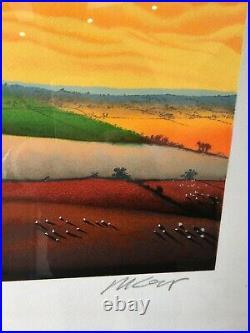 Mackenzie Thorpe Very Rare'First Light' Signed Limited Edition with COA 164/395
