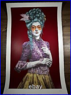 Madeleine Art Screen Print Poster By FinDac Signed Edition Of 125 With COA