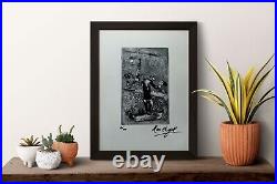 Marc Chagall, Original Print Hand Signed Litho with COA & Appraisal of $3,500/