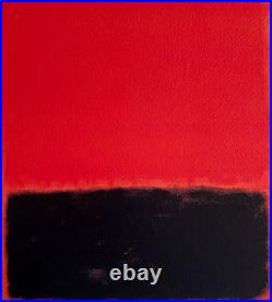 Mark Rothko Lithograph COA Original Signed Numbered Limited 180 Ex Stamp