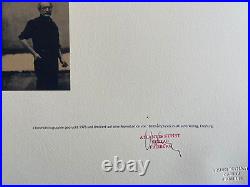 Mark Rothko Lithograph COA Original Signed Numbered Limited Hand Stamp