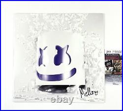 Marshmello Signed Shockwave Limited Edition Purple Color Vinyl Record JSA COA
