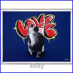 Martin Whatson Love Variant with COA Graffiti Prints Limited to 12 from JP Rare
