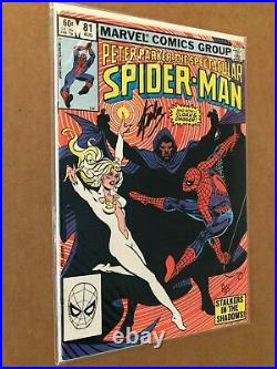 Marvel Comics 1983 Spectacular Spider-man #81 Signed Stan Lee Limited 8/25 Coa