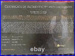 Michael Godard'MARTINI COVE' Limited Edition of 300 COA Signed 28x35in