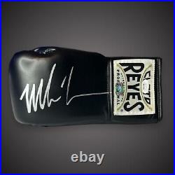 Mike Tyson Hand Signed Reyes Boxing Glove With COA £275 Limited Stock Black