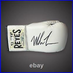 Mike Tyson Hand Signed Reyes Boxing Glove With COA £275 Limited Stock White