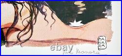 Milo Manara Signed Artwork Opera Autographed Limited Edition 20 Copies COA