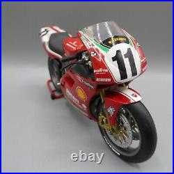 Minichamps 112 Troy Corser 1999 Signed Ducati 996 122991201 + Coa #3 Of Only 11