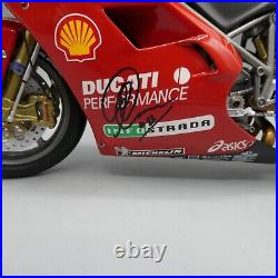 Minichamps 112 Troy Corser 1999 Signed Ducati 996 122991201 + Coa #3 Of Only 11