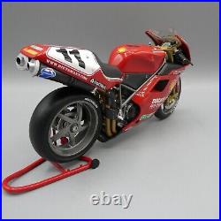 Minichamps 112 Troy Corser 1999 Signed Ducati 996 122991201 + Coa #3 Of Only 11