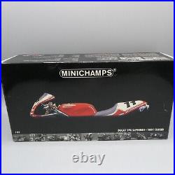 Minichamps 112 Troy Corser 1999 Signed Ducati 996 122991201 + Coa #3 Of Only 11